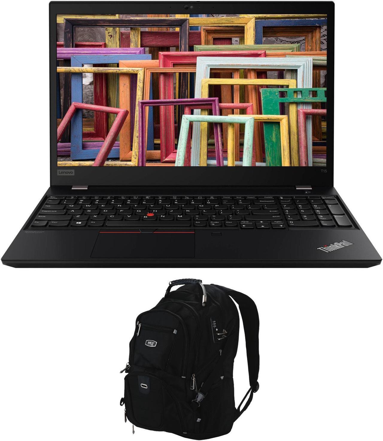 Main image of Lenovo Thinkpad T15 Gen 2 Home & Business Laptop (Intel i7-1165G7 4-Core, 15.6" 60Hz Full HD (1920x1080), Intel Iris Xe, 8GB RAM, 2TB PCIe SSD, Wifi, Win 11 Pro) with Travel & Work Backpack