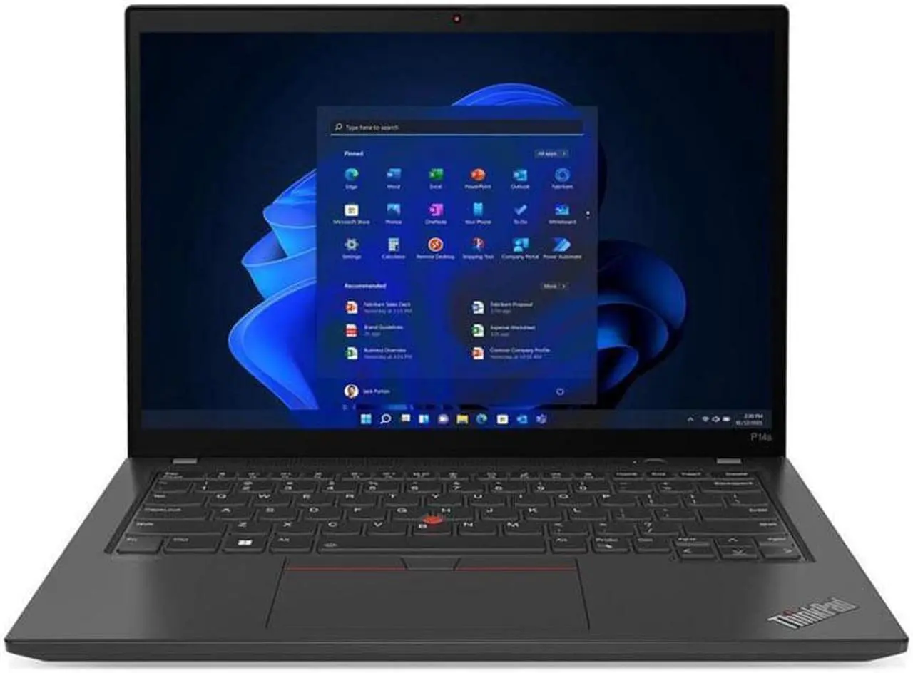 Main image of Lenovo ThinkPad P14s Gen 3 14.0" 60Hz 4K (3840x2400) IPS Touchscreen Business Laptop (Intel  i7-1260P 12-Core,Nvidia T550 4GB, 24GB RAM, 2TB PCIe SSD, WiFi 6, USB 3.2, HDMI, Webcam, Win 11 Pro)