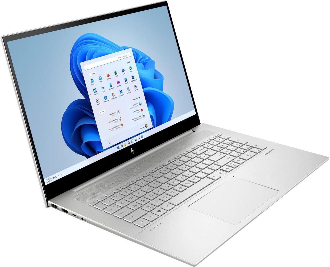 Alt view image 3 of 6 - HP ENVY Laptop 17 Home & Business Laptop (Intel i7-1255U 10-Core, 17.3" 60Hz Touch Full HD (1920x1080), Intel Iris Xe, 16GB RAM, 512GB SSD, Backlit KB, Wifi, HDMI, Win 11 Home) with 120W G4 Dock