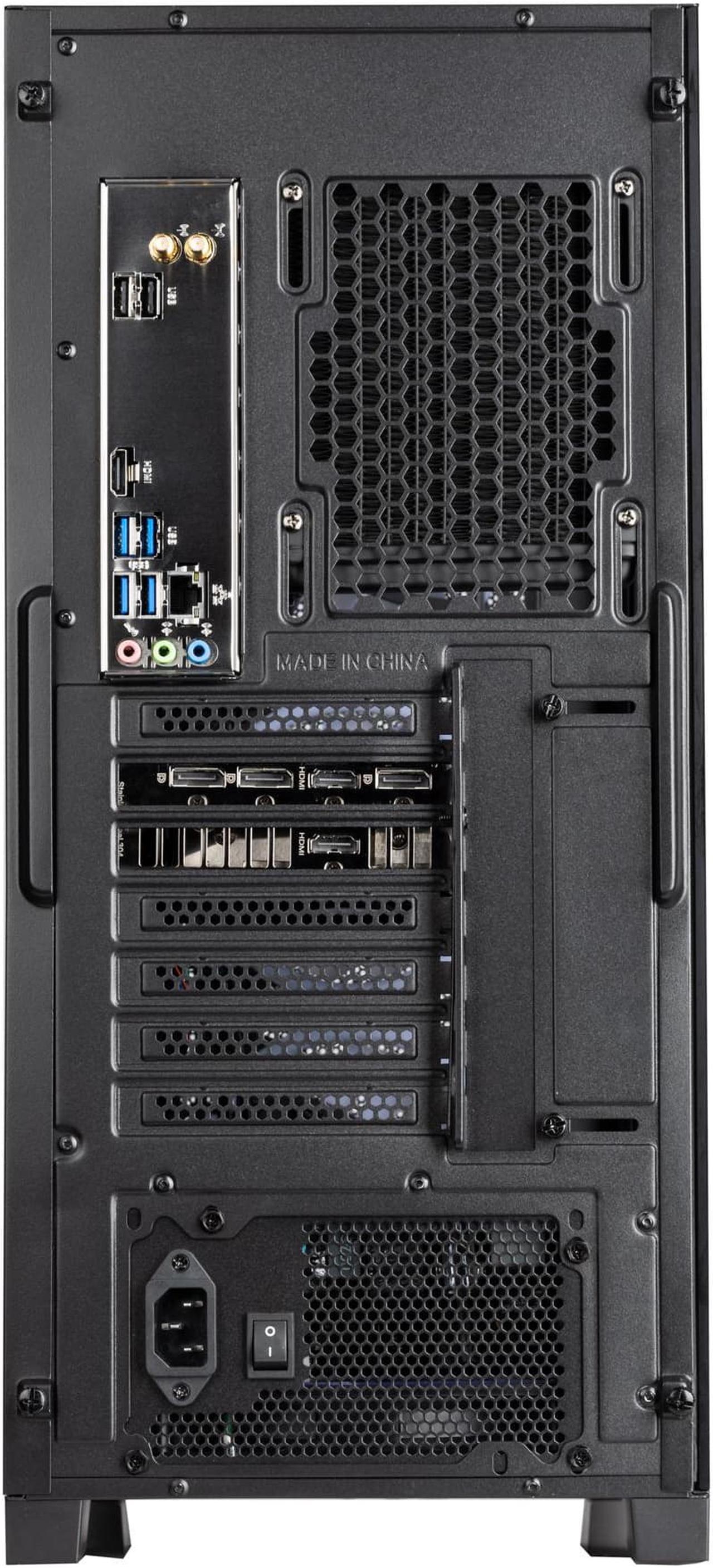 Alt view image 7 of 7 - Velztorm Pilum Gaming Desktop PC (AMD Ryzen 7 - 5700X 8-Core, GeForce RTX 3070, 64GB RAM, 8TB PCIe SSD, HDMI, Display Port, Win 10 Pro)