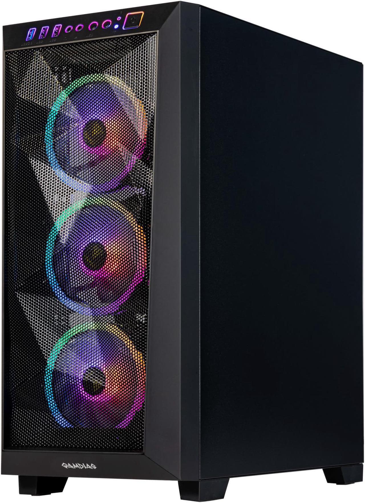 Alt view image 5 of 7 - Velztorm Pilum Gaming Desktop PC (AMD Ryzen 7 - 5700X 8-Core, GeForce RTX 3070, 64GB RAM, 8TB PCIe SSD, HDMI, Display Port, Win 10 Pro)