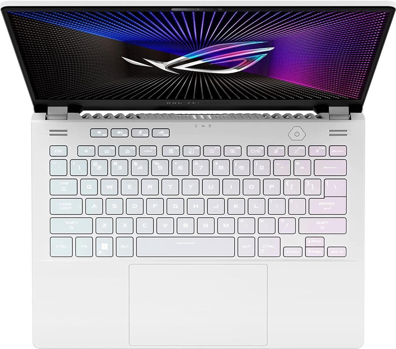Alt view image 4 of 7 - ASUS ROG Zephyrus Gaming Laptop 14.0" 120Hz WQXGA Display (AMD Ryzen 9 6900HS, Radeon RX 6800S 8GB, 24GB DDR5, 8TB PCIe SSD, Backlit KB, WiFi 6E, Webcam, Bluetooth 5.2, Win 11 Pro) (Renewed)