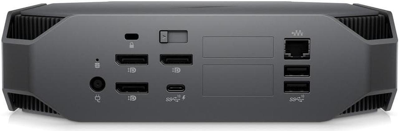 Alt view image 5 of 5 - HP Z2 G5 Mini Workstation School & Business Desktop (Intel i5-10500 6-Core, Intel UHD 630, 16GB RAM, 512GB m.2 SATA SSD,Thunderbolt 3, WiFi 6, BT 5.2, RJ-45, Display Port, Black, Win 10 Pro)