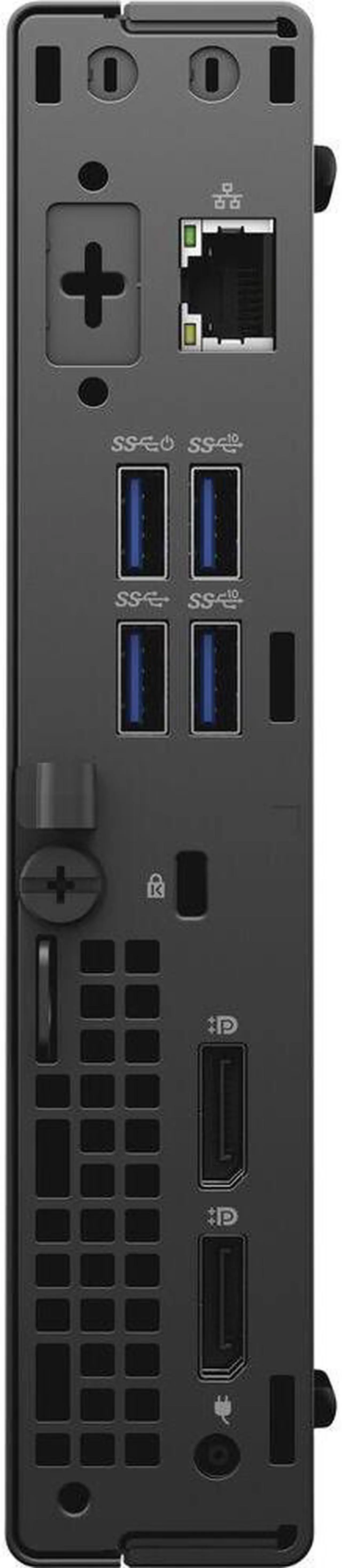 Alt view image 4 of 4 - Dell OptiPlex 7080 XE MFF Mini Desktop (Intel i5-10500T 6-Core, Intel UHD, 16GB RAM, 256GB PCIe SSD, WiFi 6, USB 3.2, USB 3.1, HDMI, Bluetooth 5.1, RJ-45, Display Port, Win 11 Pro)