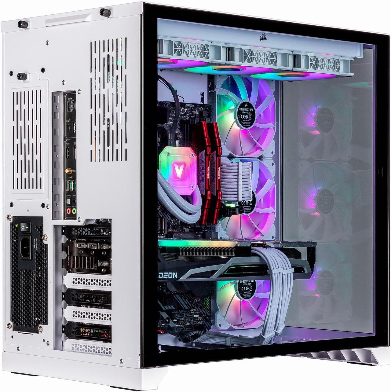 Alt view image 4 of 7 - Velztorm Lux Lyte Custom Built Gaming Desktop PC (AMD Ryzen 9 - 5900X, Radeon RX 9070 XT, 64GB DDR4, 2TB PCIe SSD + 2TB HDD, 360mm AIO, 1000W PSU, WiFi 5, Bluetooth 5.0, RJ-45, Win 11 Pro)