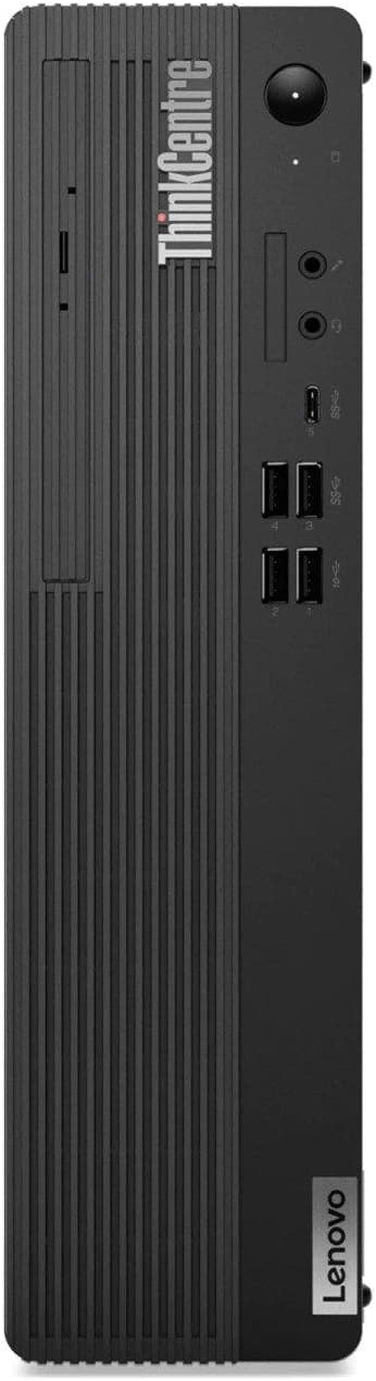 Alt view image 2 of 6 - Lenovo ThinkCentre M80s SFF School & Business Mini Desktop (Intel i5-10500 6-Core, Intel UHD 630, 16GB RAM, 2TB HDD (3.5), USB 3.2, HDMI, Win 11 Pro) with Microsoft 365 Personal , Hub