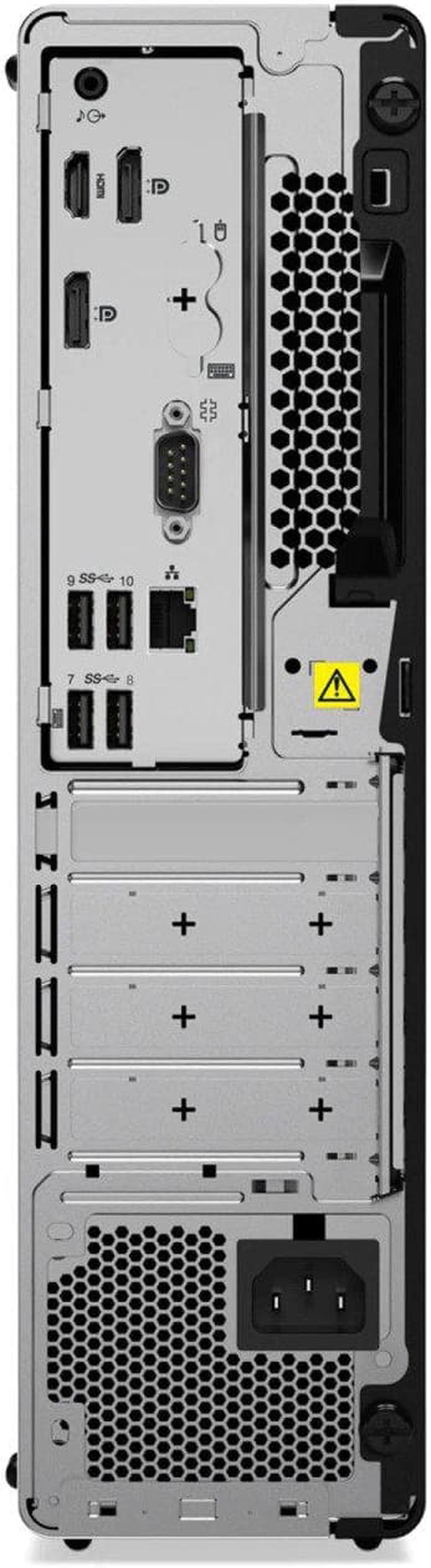 Alt view image 6 of 6 - Lenovo ThinkCentre M80s SFF School & Business Mini Desktop (Intel i5-10500 6-Core, Intel UHD 630, 16GB RAM, 2TB HDD (3.5), USB 3.2, HDMI, Win 11 Pro) with Microsoft 365 Personal , Hub