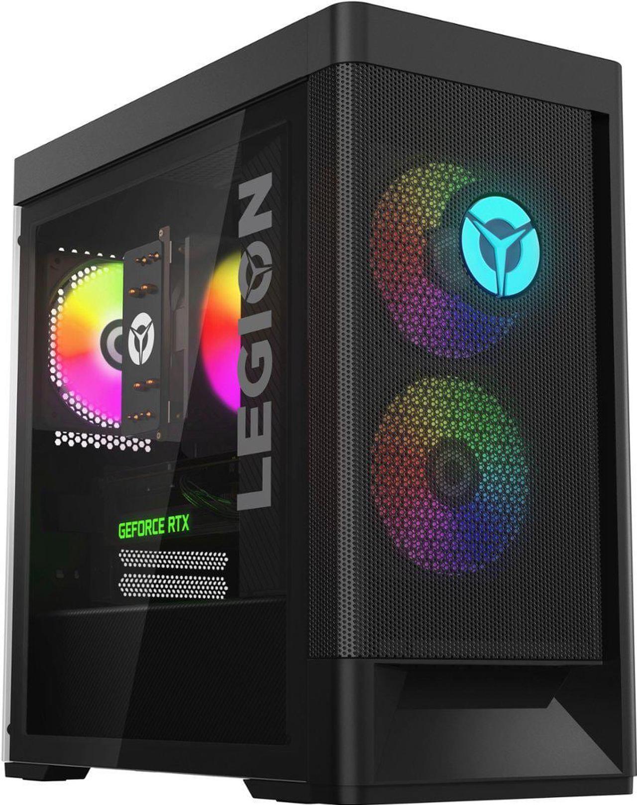 Alt view image 2 of 7 - Lenovo Legion Tower 5i Gaming & Entertainment Desktop PC (Intel i5-12400 6-Core, NVIDIA GeForce RTX 3050, 32GB DDR5 4400MHz RAM, 4TB SATA SSD, Wifi, Win 11 Home) with Microsoft 365 Personal , Hub