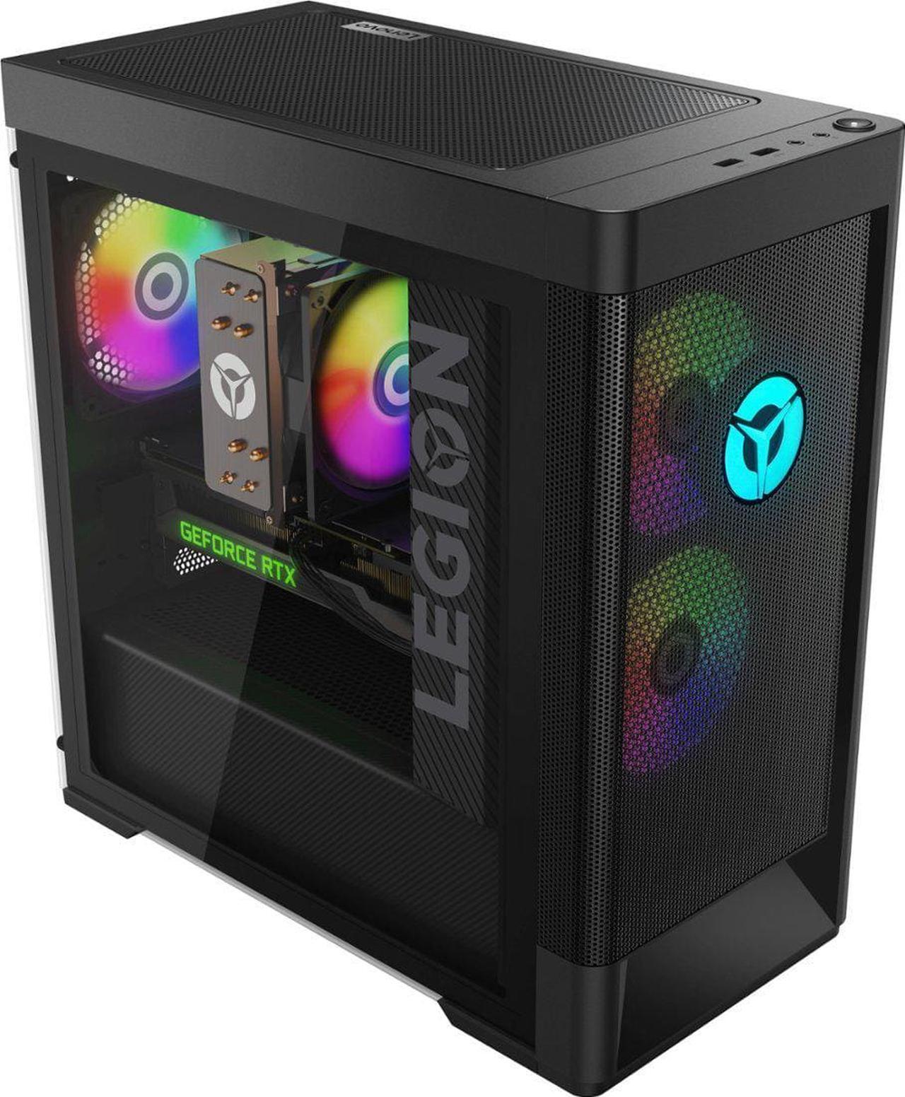 Alt view image 3 of 7 - Lenovo Legion Tower 5i Gaming & Entertainment Desktop PC (Intel i5-12400 6-Core, NVIDIA GeForce RTX 3050, 32GB DDR5 4400MHz RAM, 4TB SATA SSD, Wifi, Win 11 Home) with Microsoft 365 Personal , Hub