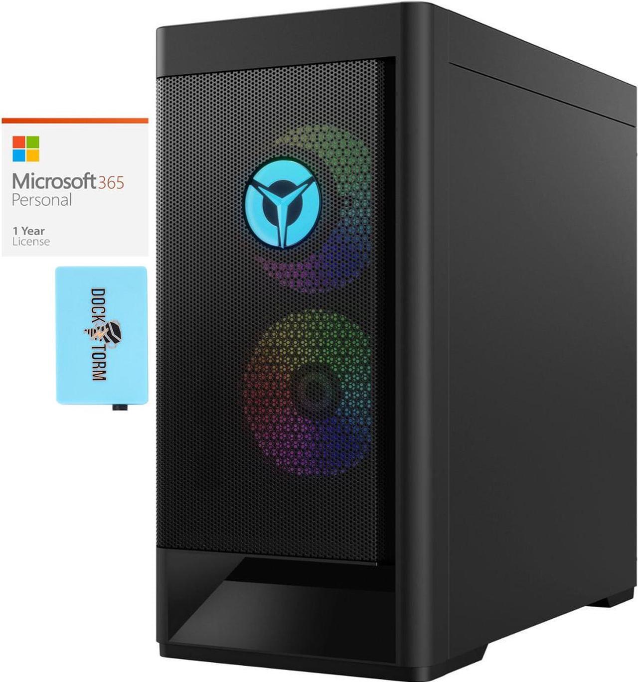 Main image of Lenovo Legion Tower 5i Gaming & Entertainment Desktop PC (Intel i5-12400 6-Core, NVIDIA GeForce RTX 3050, 32GB DDR5 4400MHz RAM, 4TB SATA SSD, Wifi, Win 11 Home) with Microsoft 365 Personal , Hub