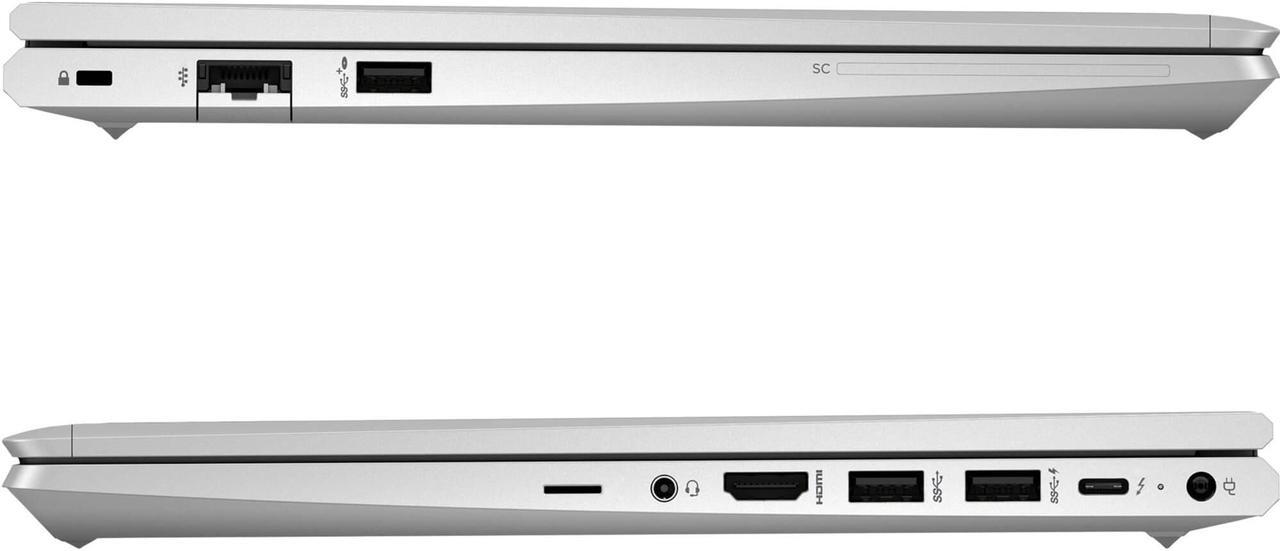 Alt view image 6 of 6 - HP EliteBook 640 G9 Business Laptop 14.0" FHD Display (Intel i5-1235U, 32GB DDR4, 512GB PCIe SSD, Intel Iris Xe, Backlit KB, Fingerprint, Thunderbolt 4, WiFi 6E, HD Webcam, Win 10 Pro) (Renewed)
