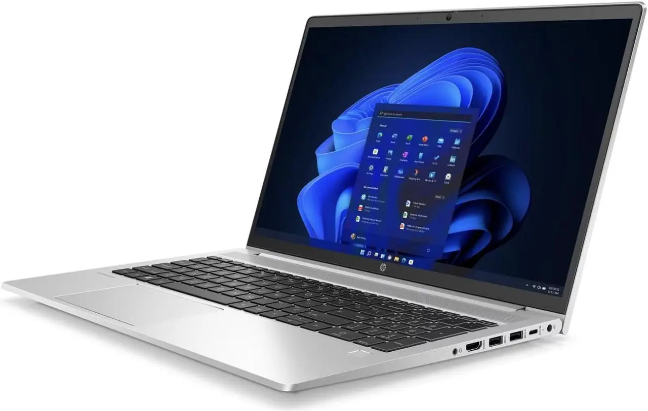 Alt view image 5 of 6 - HP ProBook 450 G9 Home & Business Laptop (Intel i5-1235U 10-Core, 15.6" 60Hz Full HD (1920x1080), Intel UHD, 8GB RAM, 256GB SSD, Backlit KB, Wifi, USB 3.2, HDMI, Win 10 Pro) with 120W G4 Dock