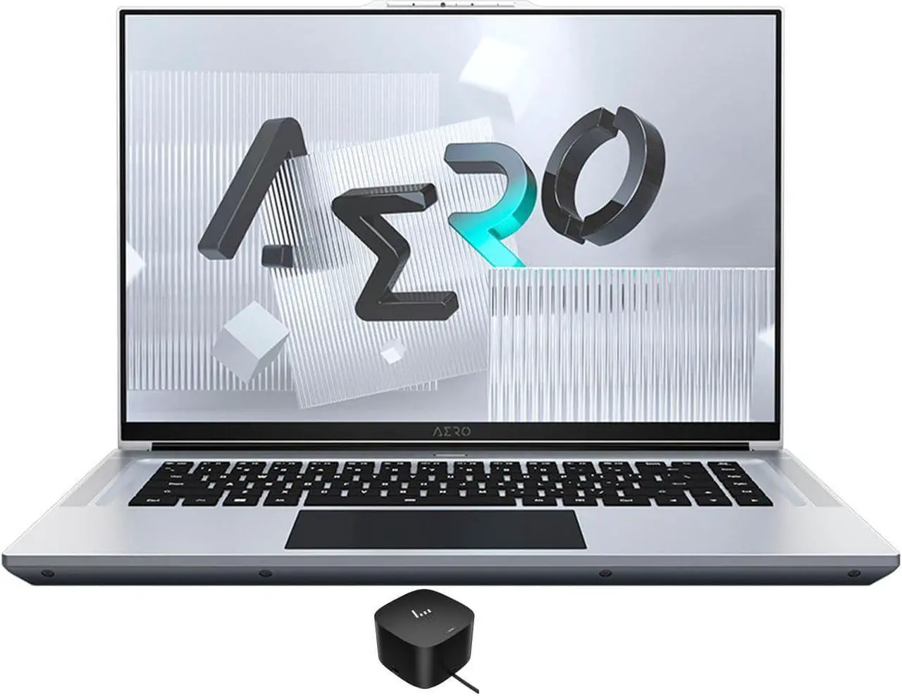 Main image of Gigabyte AERO 16 Gaming & Entertainment Laptop (Intel i7-12700H 14-Core, 16.0" 60Hz 4K (3840x2400), NVIDIA GeForce RTX 3070 Ti, 16GB RAM, 2x1TB PCIe SSD (2TB), Win 11 Home) with 120W G4 Dock