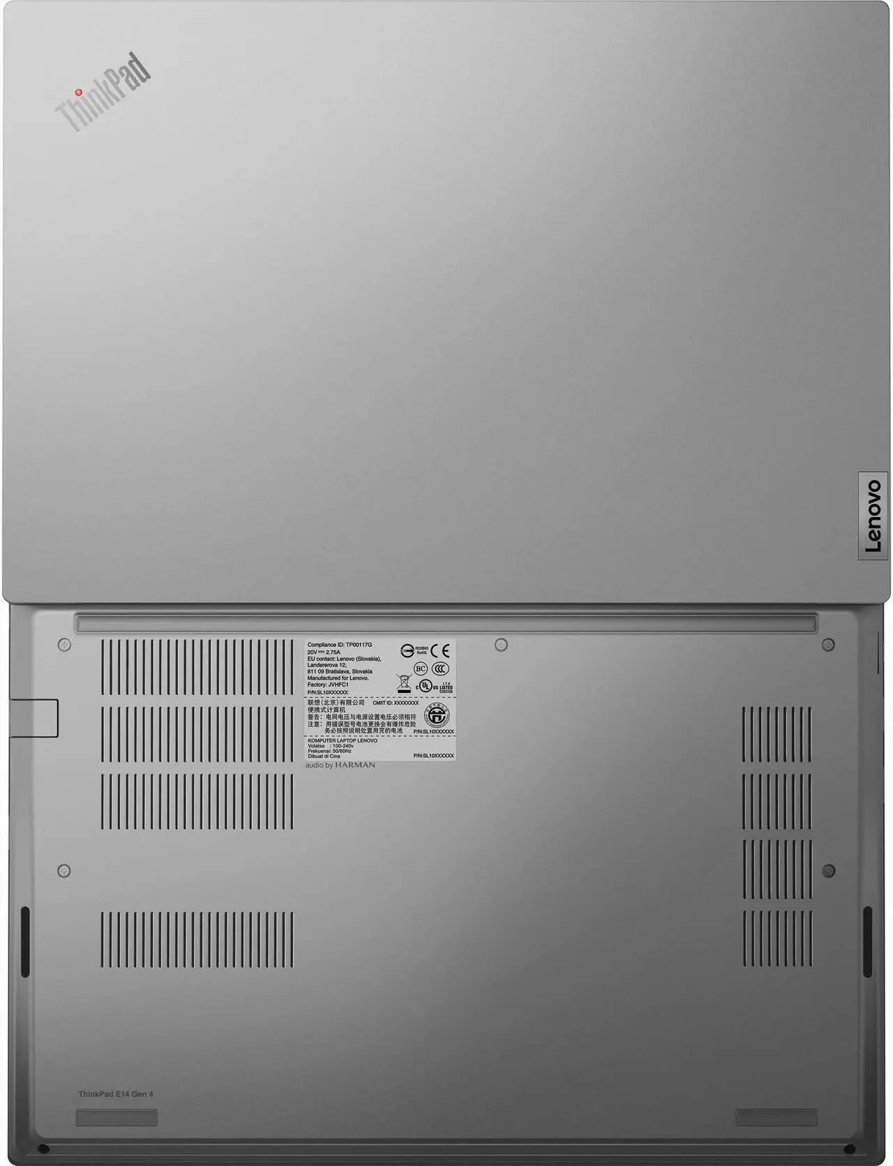 Alt view image 5 of 7 - Lenovo ThinkPad E14 Gen 4 Home & Business Laptop (AMD Ryzen 5 5625U 6-Core, 40GB RAM, 2TB PCIe SSD, AMD Radeon, 14.0" 60 Hz Full HD (1920x1080), Wifi, Bluetooth, Webcam, Win 10 Pro) Refurbished