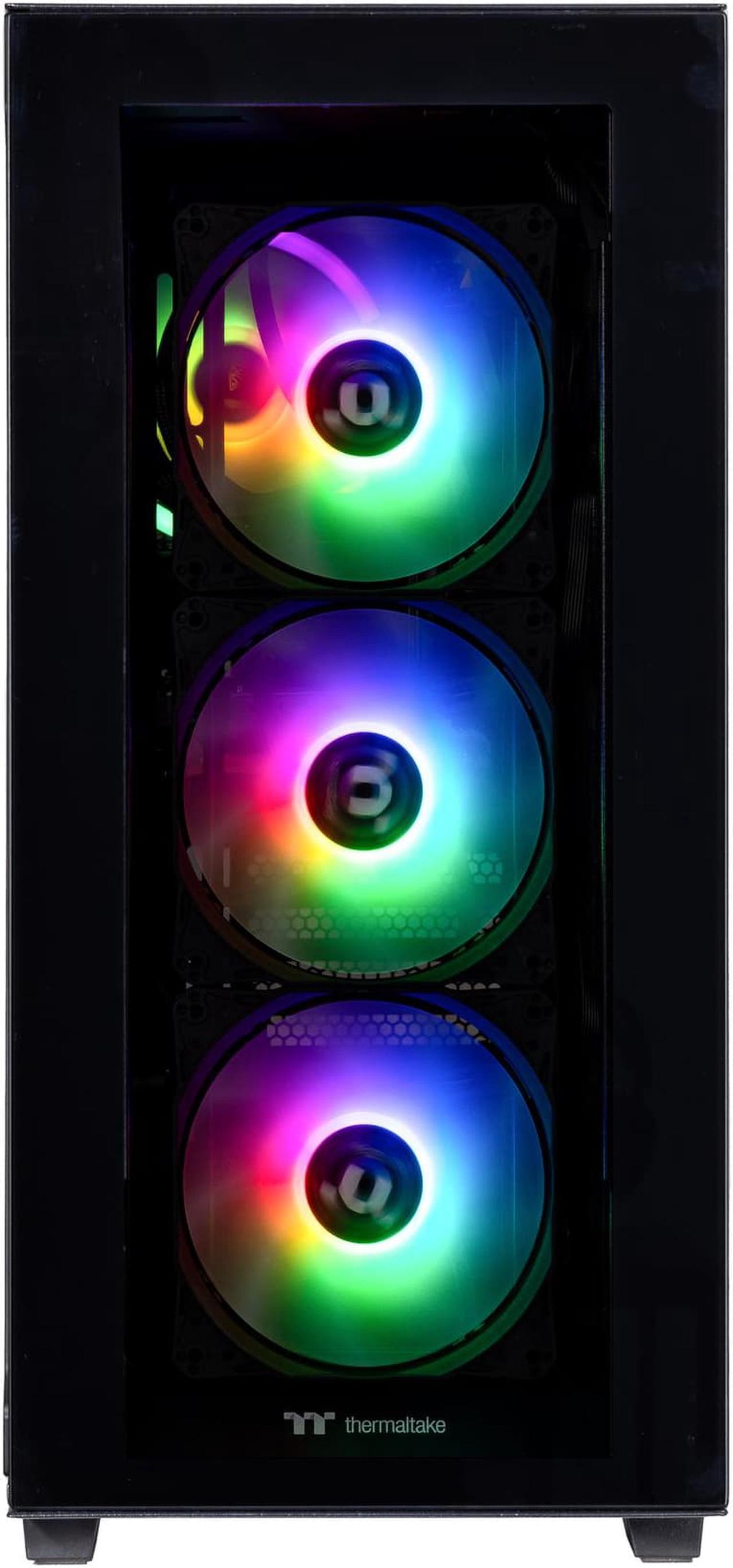 Alt view image 7 of 7 - Velztorm Black Gladio Custom Built Gaming PC (AMD Ryzen 9 5900X, 64GB RAM, 1TB m.2 SATA SSD + 2TB HDD (3.5), NVIDIA GeForce GTX 1660 Super, Wifi, 1xUSB 3.2, 4xUSB 3.1, Win 10 Home)