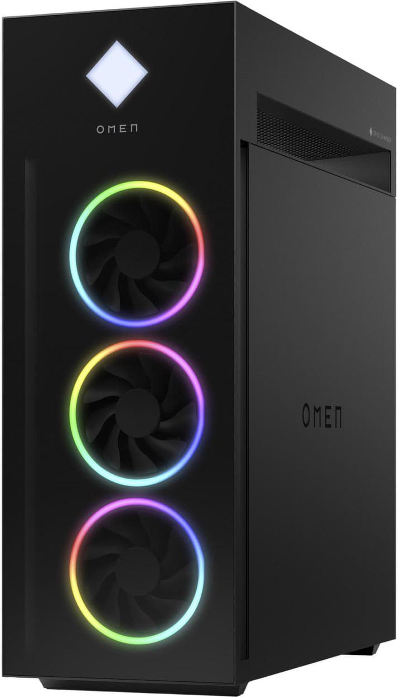 Alt view image 2 of 4 - HP OMEN 45L Gaming & Entertainment Desktop PC (Intel i9-13900K 24-Core, GeForce RTX 4090, 32GB DDR5 4400MHz RAM, 512GB PCIe SSD + 6TB HDD (3.5), Wifi, USB 3.2, HDMI, Win 11 Home) with 120W G4 Dock