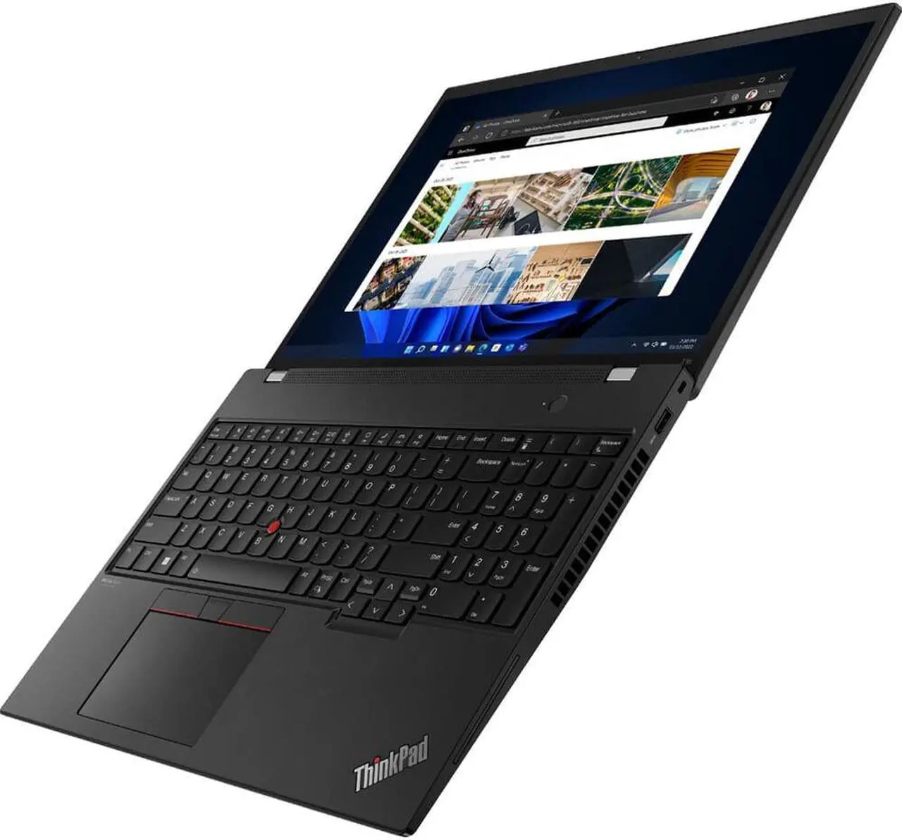 Alt view image 5 of 7 - Lenovo ThinkPad T16 Gen 1 Home & Business Laptop (Intel i5-1245U 10-Core, 16.0" 60Hz Touch Wide UXGA (1920x1200), Intel Iris Xe, 40GB RAM, 512GB PCIe SSD, Win 11 Pro) with G2 Universal Dock