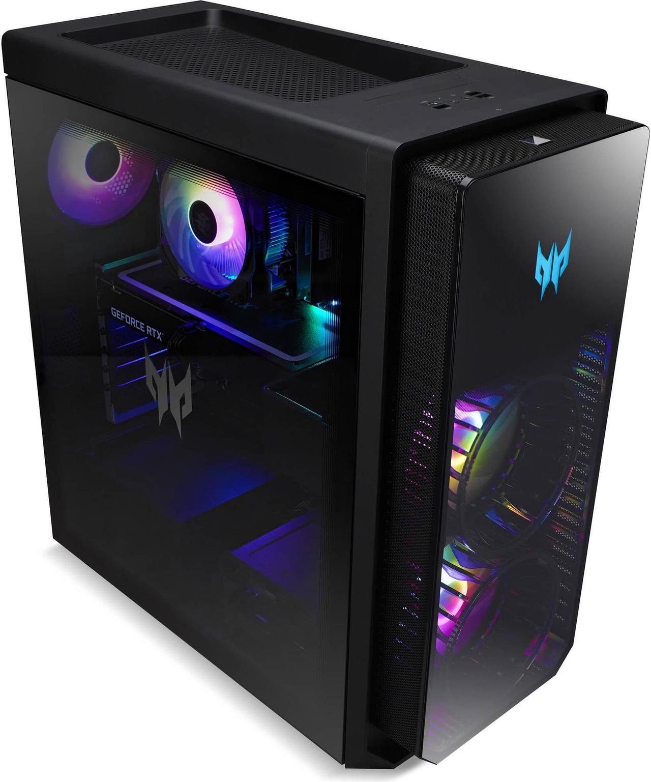 Alt view image 5 of 7 - Acer Predator Orion 5000 Gaming & Entertainment Desktop PC (Intel i7-12700F 12-Core, GeForce RTX 3080, 32GB DDR5 4400MHz RAM, 3TB HDD (3.5), Backlit KB, Wifi, Win 11 Pro) with 120W G4 Dock