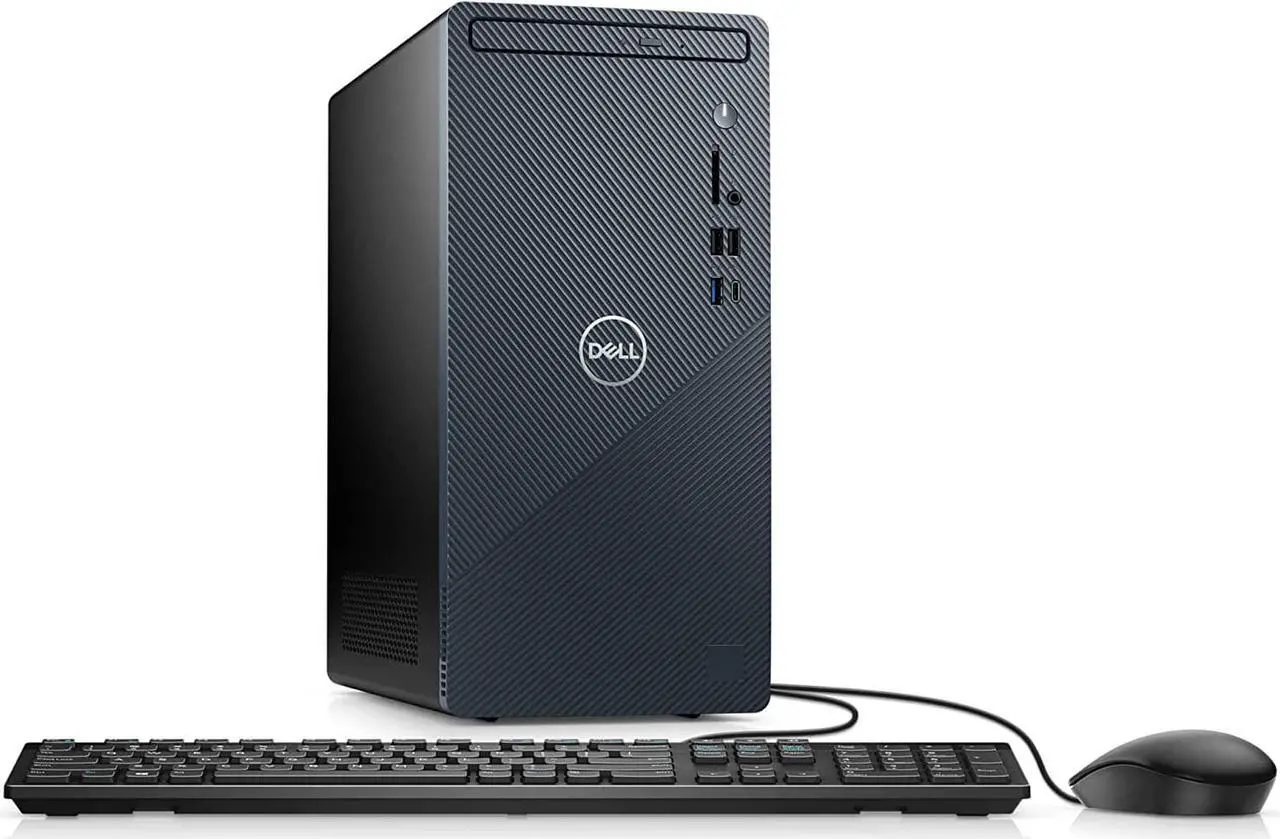 Alt view image 2 of 5 - Dell Inspiron Compact i3910- School & Business Desktop (Intel i7-12700 12-Core, Intel UHD 770, 16GB RAM, 512GB PCIe SSD, Wifi, HDMI, Bluetooth, Display Port, SD Card, Optical Drive, Win 10 Pro)