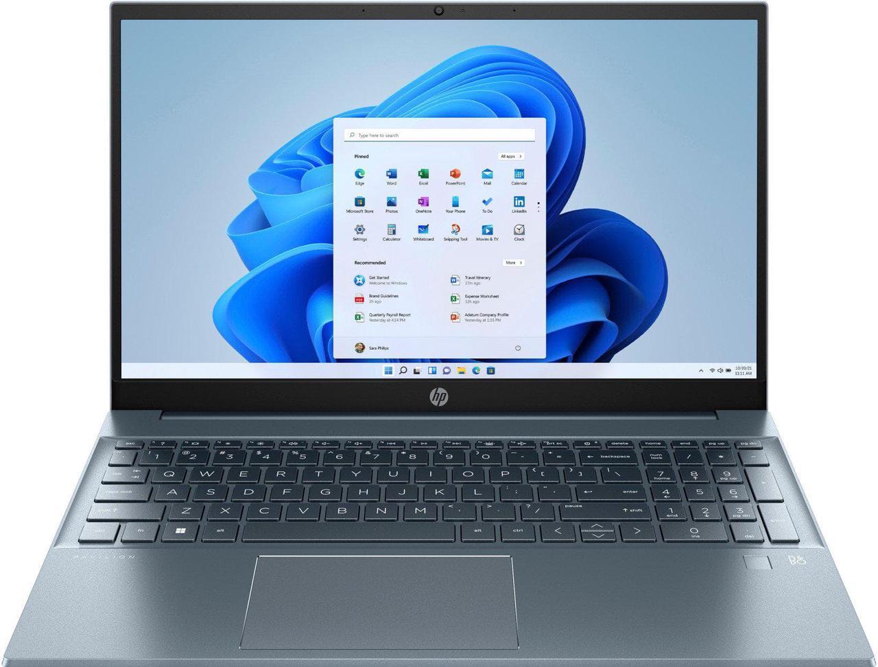 HP Pavilion 15t-eg200 Home & Business Laptop (Intel i7-1255U 10-Core, 15.6" 60Hz Full HD (1920x1080), Intel Iris Xe, 16GB RAM, 512GB PCIe SSD, Backlit KB, Wifi, HDMI, Webcam, Win 11 Pro)