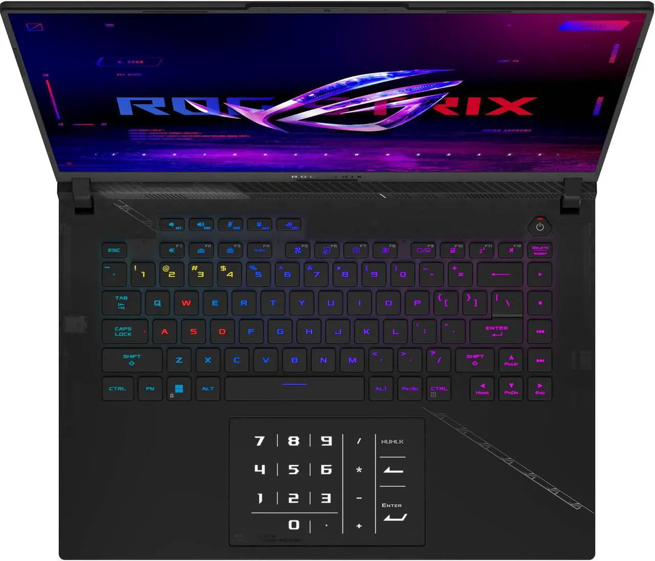 Alt view image 4 of 6 - ASUS ROG Strix SCAR 16 G634 Gaming & Entertainment Laptop (Intel i9-13980HX 24-Core, 16.0" 240Hz 2K Quad HD (2560x1440), GeForce RTX 4080, 64GB DDR5 4800MHz RAM, 1TB PCIe SSD, Win 10 Pro)