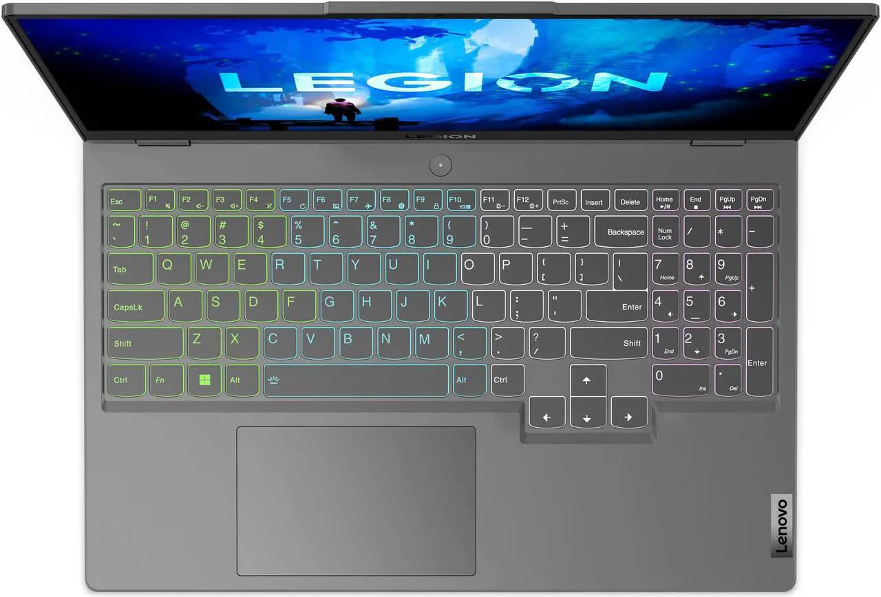 Alt view image 3 of 7 - Lenovo Legion 5 15.6" 165Hz 2K QHD IPS Gaming Laptop (Intel i7-12700H 14-Core, GeForce RTX 3060 6GB, 32GB DDR5, 2x1TB PCIe SSD RAID 1, RGB KYB, Thunderbolt 4, WiFi 6E, Win 11 Pro)