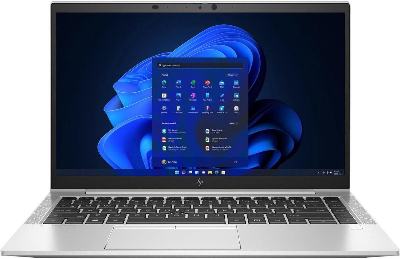 Alt view image 2 of 7 - HP EliteBook 840 G8 Home & Business Laptop (Intel i5-1145G7 4-Core, 14.0" 60Hz Full HD (1920x1080), Intel Iris Xe, 64GB RAM, 1TB m.2 SATA SSD, Backlit KB, Wifi, HDMI, Webcam, Win 10 Pro)