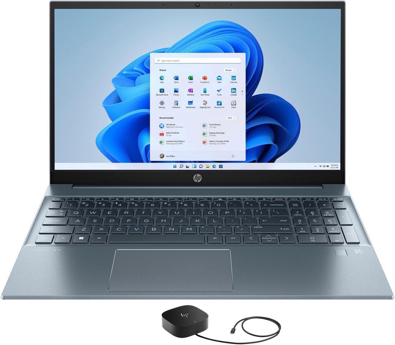 Main image of HP Pavilion 15t-eg200 Home & Business Laptop (Intel i7-1255U 10-Core, 15.6" 60Hz Full HD (1920x1080), Intel Iris Xe, 16GB RAM, 512GB PCIe SSD, Backlit KB, Wifi, HDMI, Webcam, Win 11 Pro)