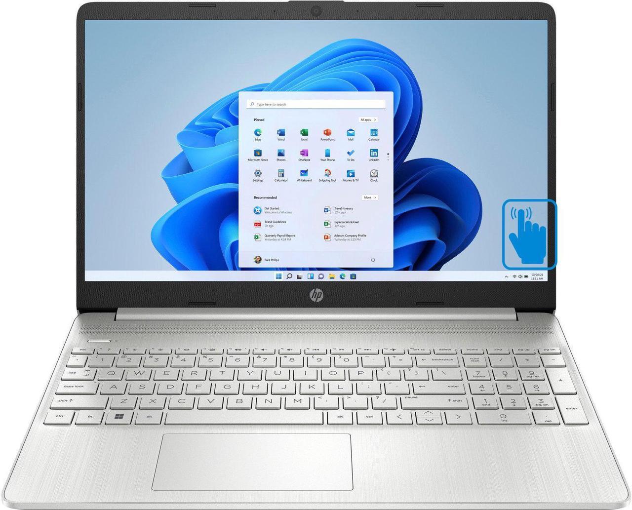 Main image of HP 15t 15.6" Touchscreen FHD IPS Business Laptop (Intel i7-1260P 12-Core, Intel Iris Xe, 16GB RAM, 8TB PCIe SSD, Backlit KYB, WiFi 6, BT 5.2, HD Webcam, Win 11 Home) (dy500-15TDY)