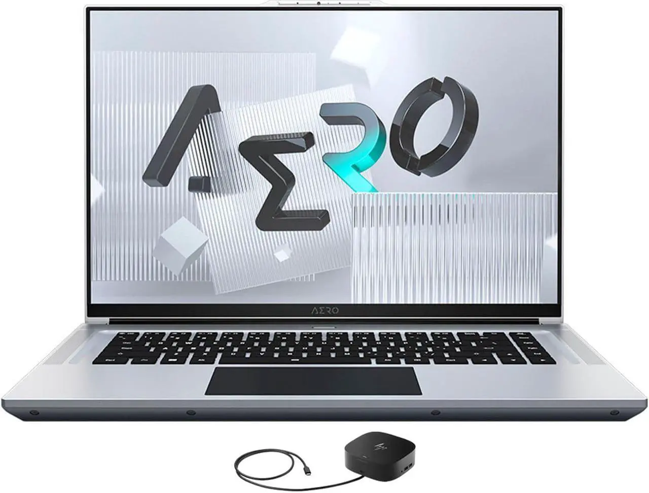 Main image of Gigabyte AERO 16 Gaming & Entertainment Laptop (Intel i7-12700H 14-Core, 16.0" 60Hz 4K (3840x2400), NVIDIA GeForce RTX 3070 Ti, 16GB RAM, 2x512GB PCIe SSD (1TB), Win 11 Pro) with G2 Universal Dock