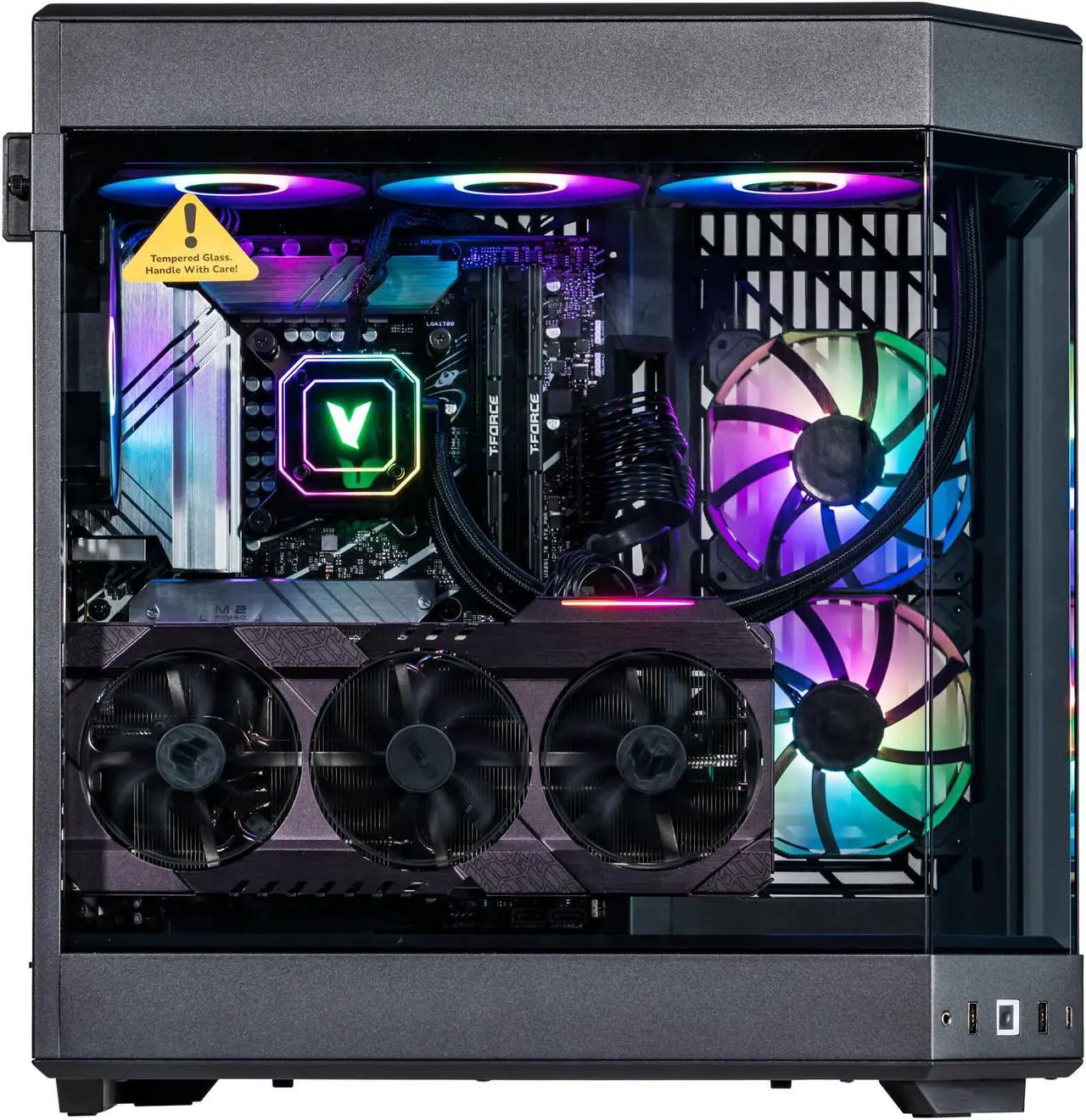 Velztorm Black Praetix AI Focused Y60 Gaming Desktop 14th Gen Intel I9 velztorm-black-praetix-ai-focused-y60-gaming-desktop-14th-gen-intel-i9