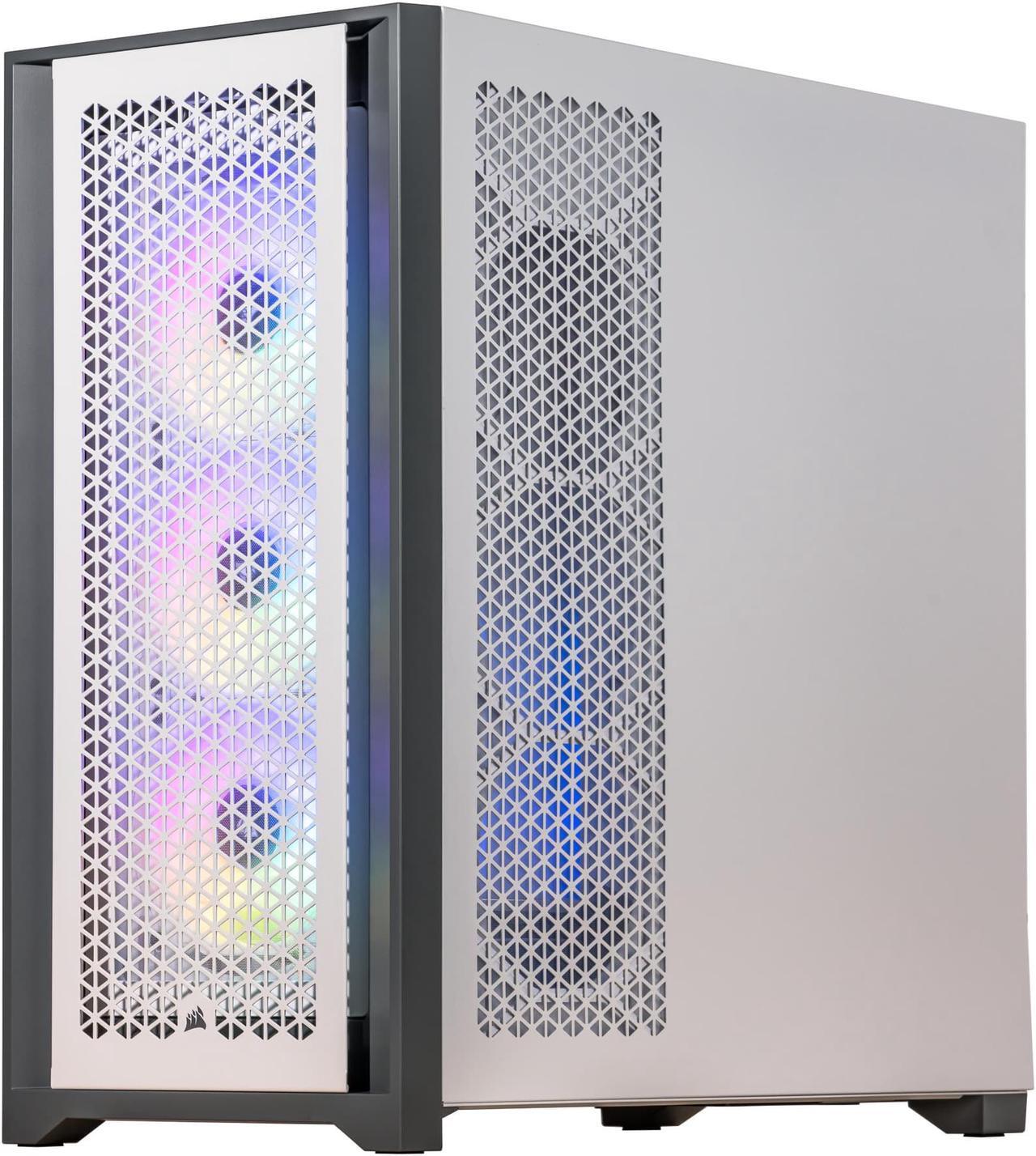 Alt view image 5 of 7 - Velztorm White Aciex 3D Gaming Desktop PC (AMD Ryzen 7 7800X3D, GeForce RTX 3070 8GB, 64GB DDR5, 2TB PCIe SSD, 360mm AIO, RGB Fans, 1000W PSU, WiFi 6, Win11H) VELZ0078