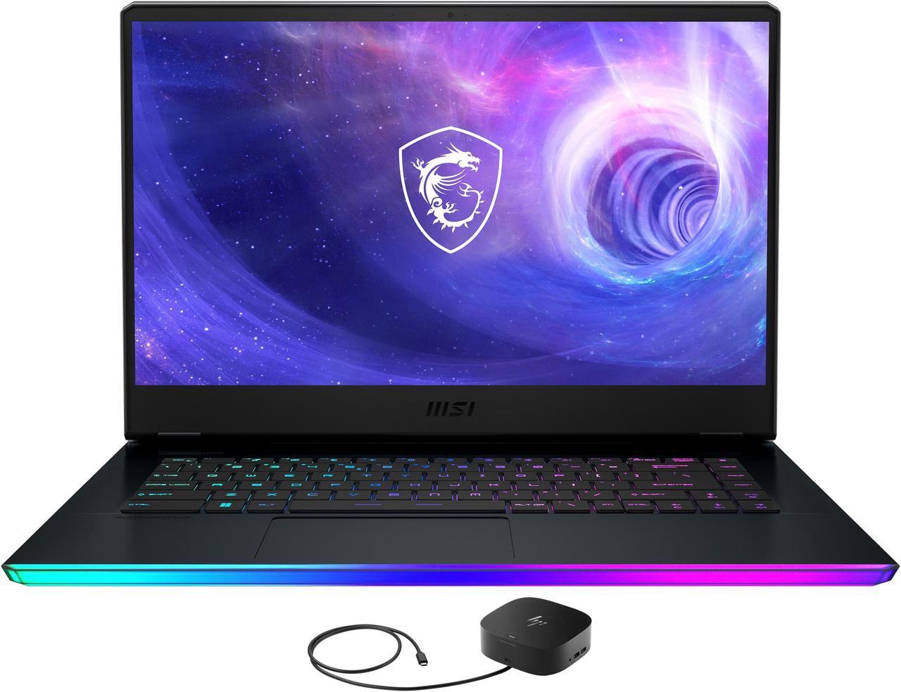 Main image of MSI Raider GE66 -15 Gaming & Entertainment Laptop (Intel i7-12700H 14-Core, 15.6" 240Hz 2K Quad HD (2560x1440), GeForce RTX 3080 Ti, 64GB DDR5 4800MHz RAM, Win 10 Pro) with G2 Universal Dock