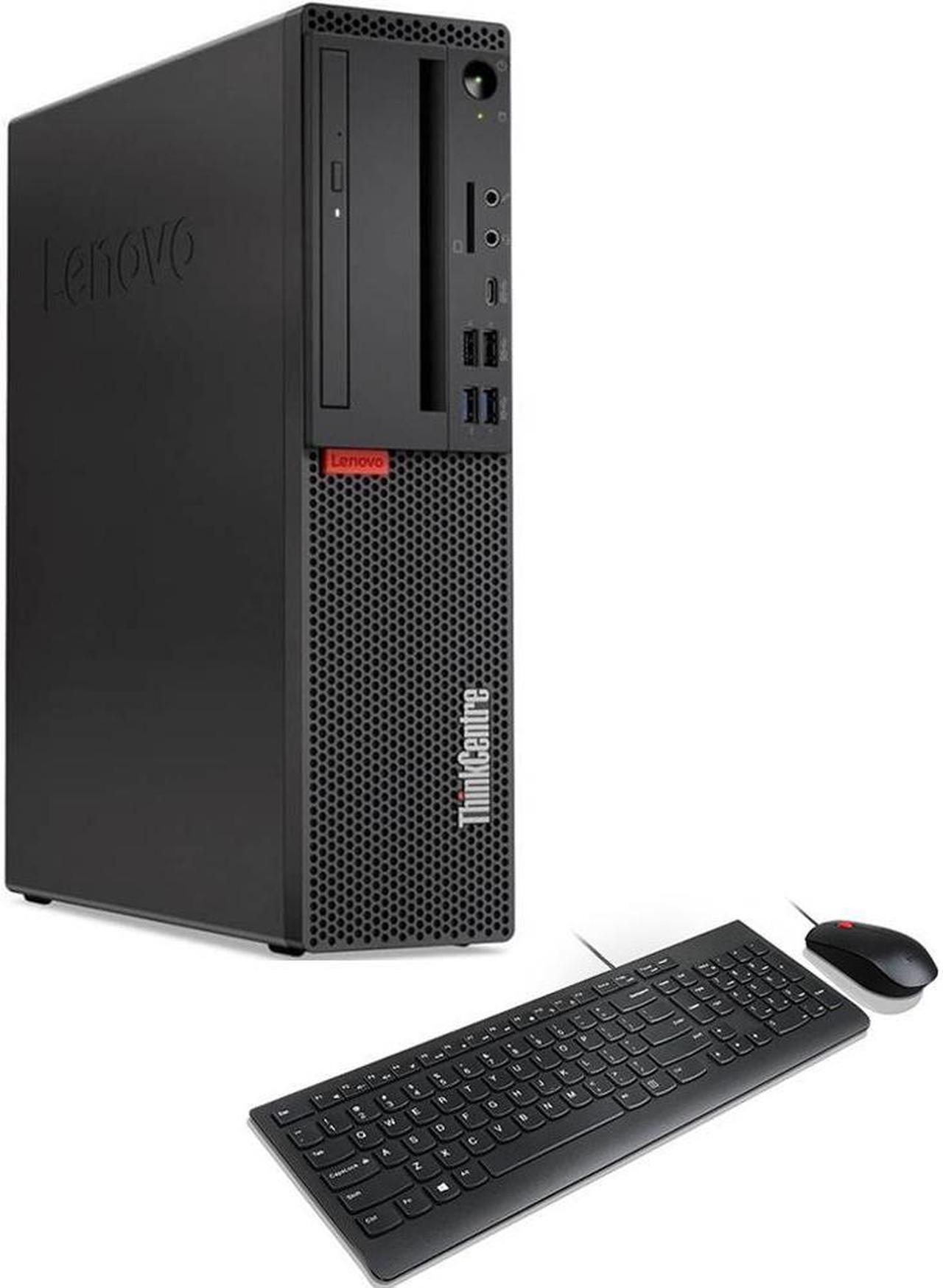 Alt view image 6 of 6 - Lenovo ThinkCentre M920s SFF  Business Mini Desktop (Intel i5-9400 6-Core, Intel UHD 630, 16GB RAM, 2TB HDD (3.5), USB 3.2, Display Port, SD Card, Optical Drive, Win 10 Pro) Refurbished