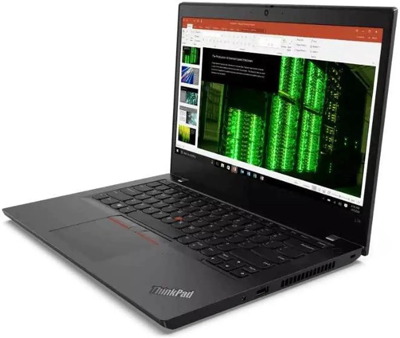 Alt view image 3 of 7 - Lenovo ThinkPad L14 Gen 2 Home & Business Laptop (Intel i7-1165G7 4-Core, 14.0" 60Hz Touch Full HD (1920x1080), Intel Iris Xe, 32GB RAM, 2TB PCIe SSD, Win 10 Pro) with G5 Essential Dock