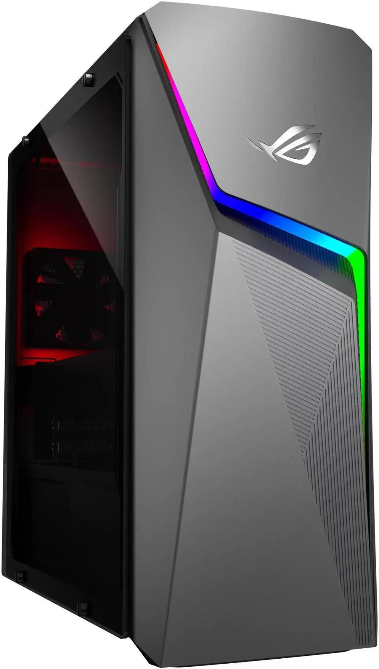 Alt view image 4 of 6 - ASUS ROG Strix G10DK Gaming & Entertainment Desktop PC (AMD Ryzen 5 3600X 6-Core, GeForce GTX 1660 Ti, 64GB RAM, Win 11 Home) with Microsoft 365 Personal , Dockztorm Hub
