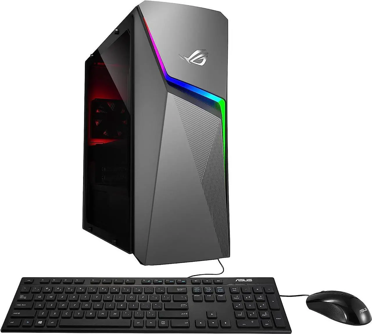 Alt view image 6 of 6 - ASUS ROG Strix G10DK Gaming & Entertainment Desktop PC (AMD Ryzen 5 3600X 6-Core, GeForce GTX 1660 Ti, 64GB RAM, Win 11 Home) with Microsoft 365 Personal , Dockztorm Hub