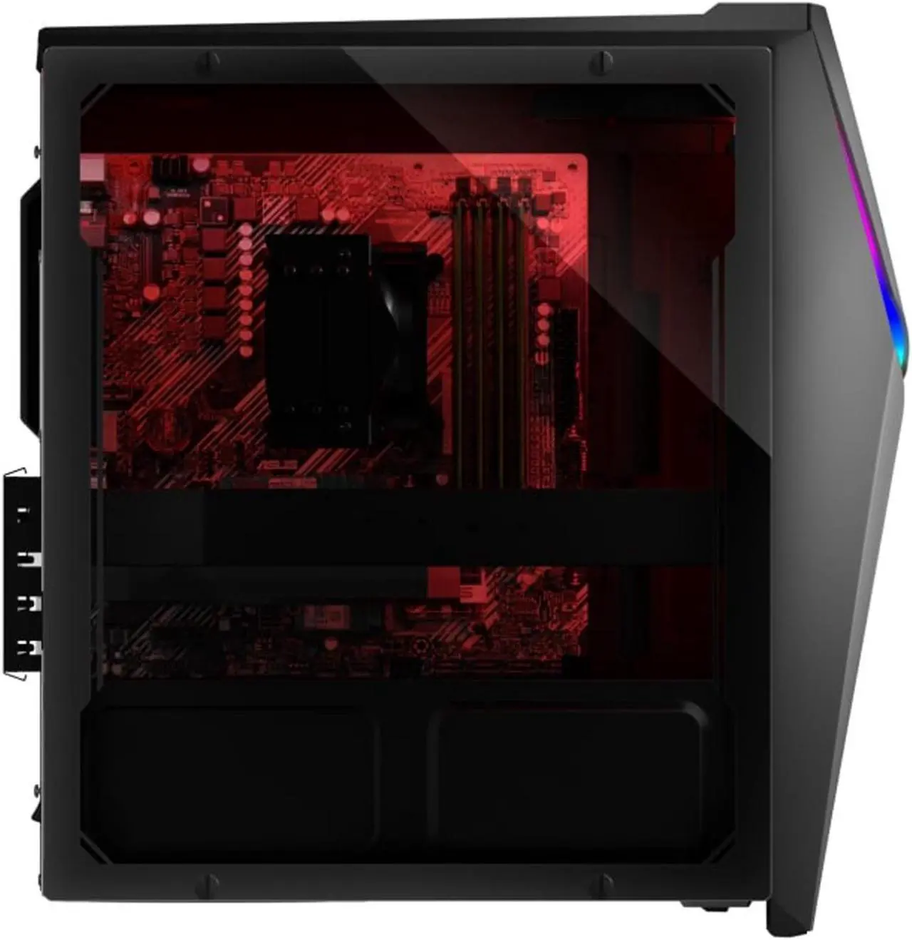 Alt view image 5 of 6 - ASUS ROG Strix G10DK Gaming & Entertainment Desktop PC (AMD Ryzen 5 3600X 6-Core, GeForce GTX 1660 Ti, 64GB RAM, Win 11 Home) with Microsoft 365 Personal , Dockztorm Hub