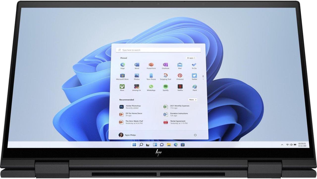 Alt view image 7 of 7 - HP Envy x360  2-in-1 Laptop 15.6" Touchscreen FHD OLED Display (AMD Ryzen 7 5825U 8-Core, AMD Radeon, 64GB RAM, 1TB PCIe SSD, Backlit KYB, WiFi 6, SDXC Reader, Win 10 Pro)