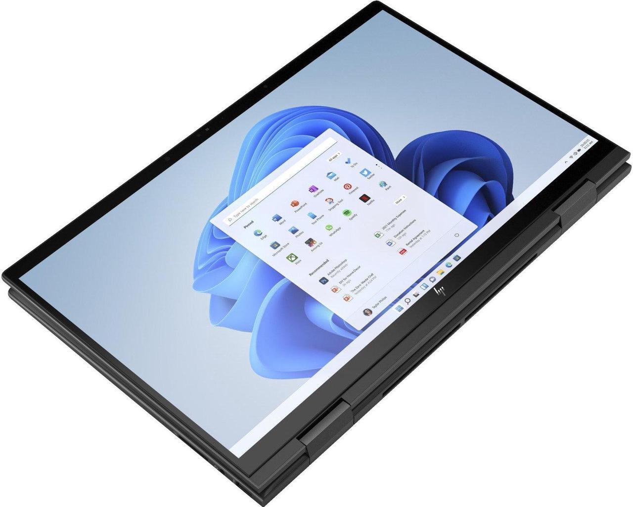 Alt view image 4 of 7 - HP Envy x360  2-in-1 Laptop 15.6" Touchscreen FHD OLED Display (AMD Ryzen 7 5825U 8-Core, AMD Radeon, 64GB RAM, 1TB PCIe SSD, Backlit KYB, WiFi 6, SDXC Reader, Win 10 Pro)