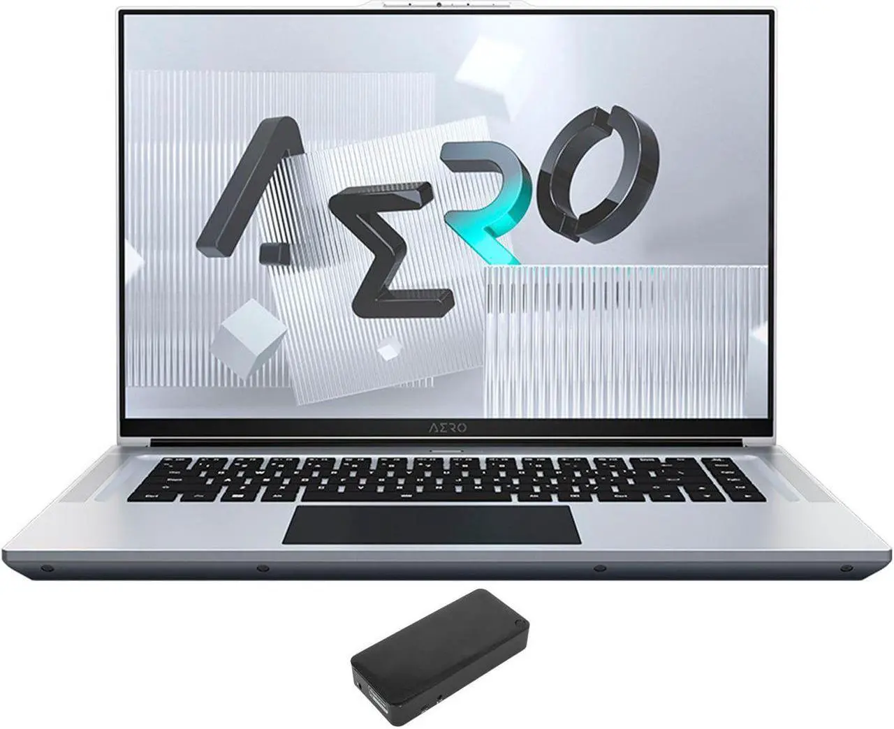 Main image of Gigabyte AERO 16 Gaming & Entertainment Laptop (Intel i7-12700H 14-Core, 16.0" 60Hz 4K (3840x2400), NVIDIA GeForce RTX 3070 Ti, 32GB RAM, 2TB PCIe SSD, Backlit KB, Wifi, Win 11 Pro) with DV4K Dock