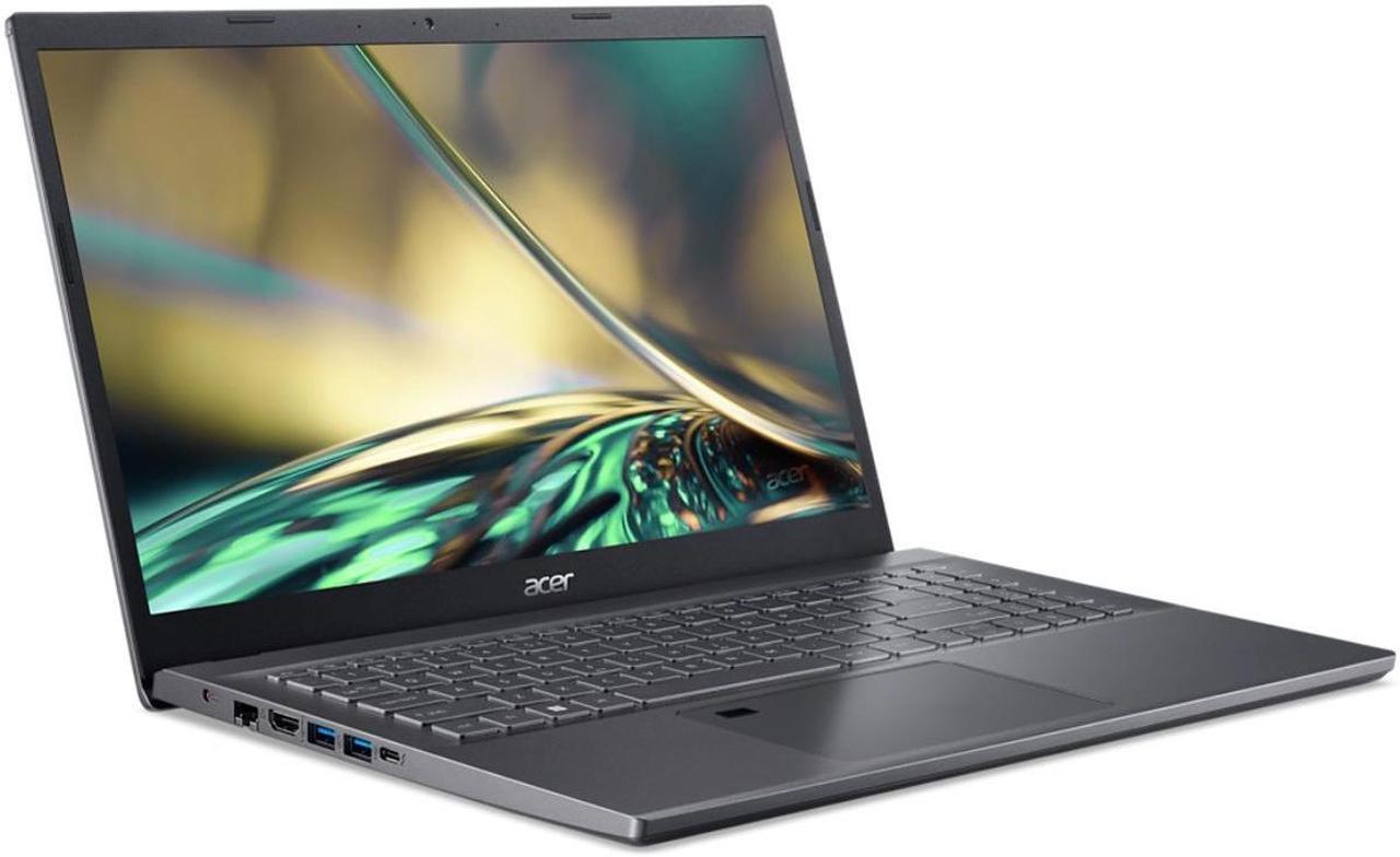 Alt view image 2 of 6 - Acer Aspire 5 A515-57 Home & Business Laptop (Intel i7-1255U 10-Core, 15.6" 60 Hz Full HD (1920x1080), Intel Iris Xe, 16GB RAM, Win 10 Pro) with Microsoft 365 Personal , Dockztorm Hub
