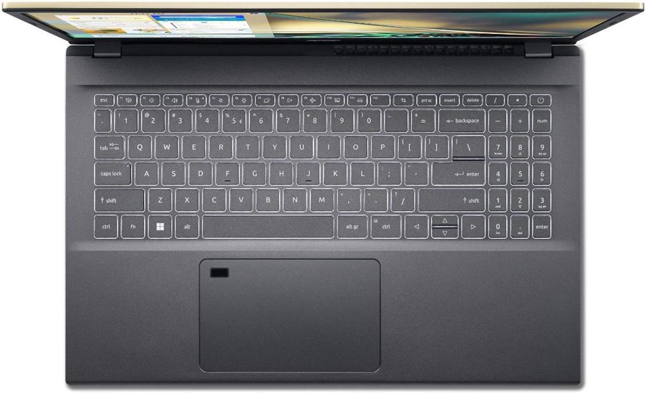 Alt view image 3 of 6 - Acer Aspire 5 A515-57 Home & Business Laptop (Intel i7-1255U 10-Core, 15.6" 60 Hz Full HD (1920x1080), Intel Iris Xe, 16GB RAM, Win 10 Pro) with Microsoft 365 Personal , Dockztorm Hub