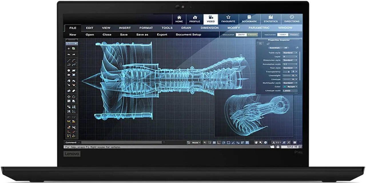 Alt view image 3 of 7 - Lenovo ThinkPad P14s Gen 1 Workstation Laptop (AMD Ryzen 7 PRO 4750U 8-Core, 16GB RAM, 2TB PCIe SSD, AMD Radeon PRO, 14.0" 60 Hz Touch Full HD (1920x1080), Wifi, Bluetooth, Win 11 Pro) Refurbished