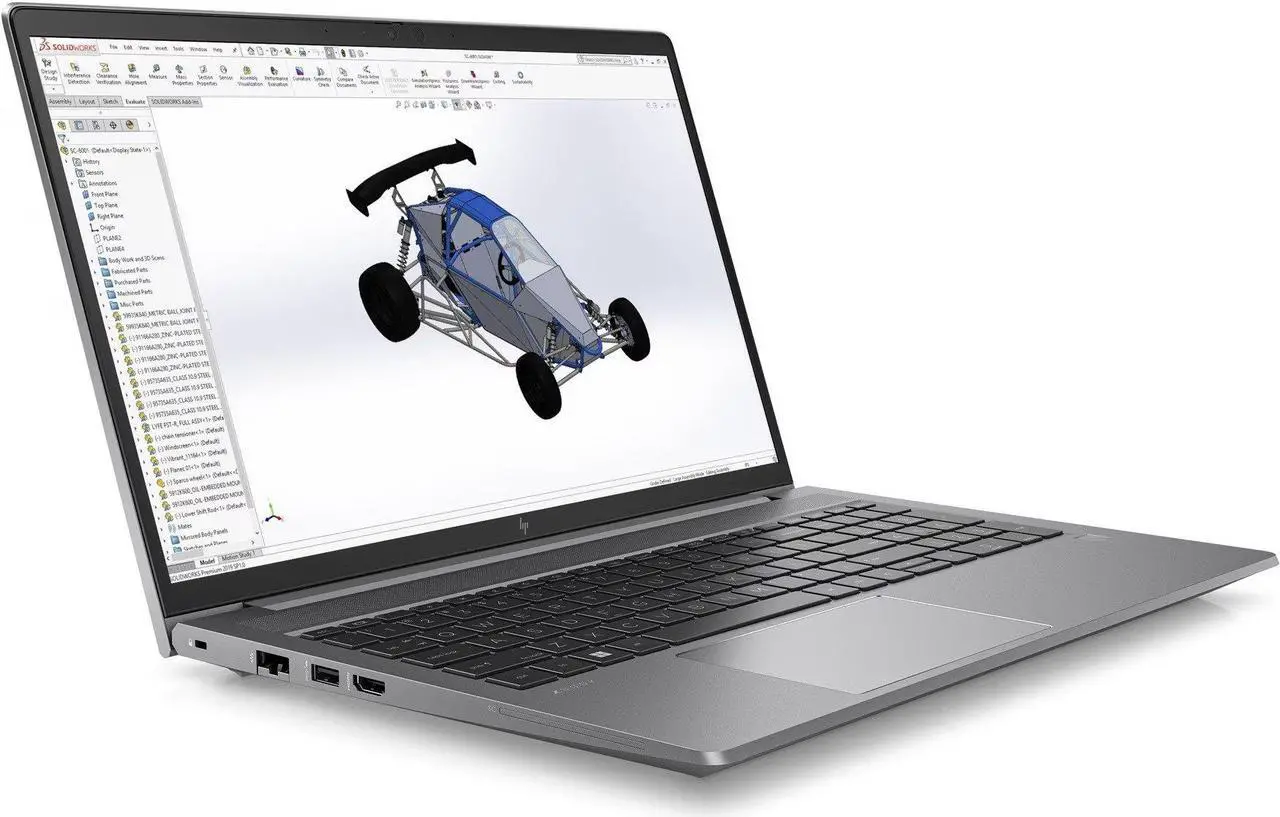 Alt view image 2 of 7 - HP ZBook Power G9 Workstation 15.6" FHD IPS (14-Core Intel i7-12700H upto 4.7 GHz, T600 4GB, 32GB DDR5, 512GB PCIe SSD, Backlit KYB, FP, Thunderbolt 4, WiFi 6E, Win 10 Pro)