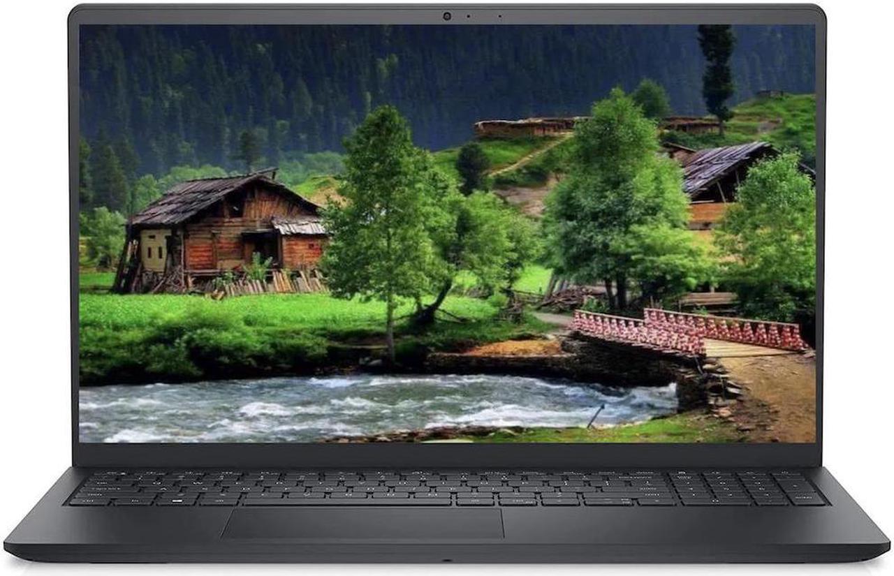 Main image of Dell Inspiron 3525 Thin & Light Black Business Laptop 15.6" 120 Hz FHD+ WVA (8-Core AMD Ryzen 7 5825U, 64GB RAM, 256GB SSD + 1TB  HDD, AMD Radeon, AC WiFi, BT, Webcam, SD Reader, USB-C, Win11H)