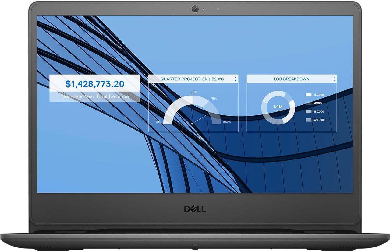 Alt view image 3 of 7 - Dell Vostro 3400 Home & Business Laptop (Intel i5-1135G7 4-Core, 14.0" 60 Hz HD (1366x768), NVIDIA MX330, 64GB RAM, Win 10 Home) with Microsoft 365 Personal , Dockztorm Hub