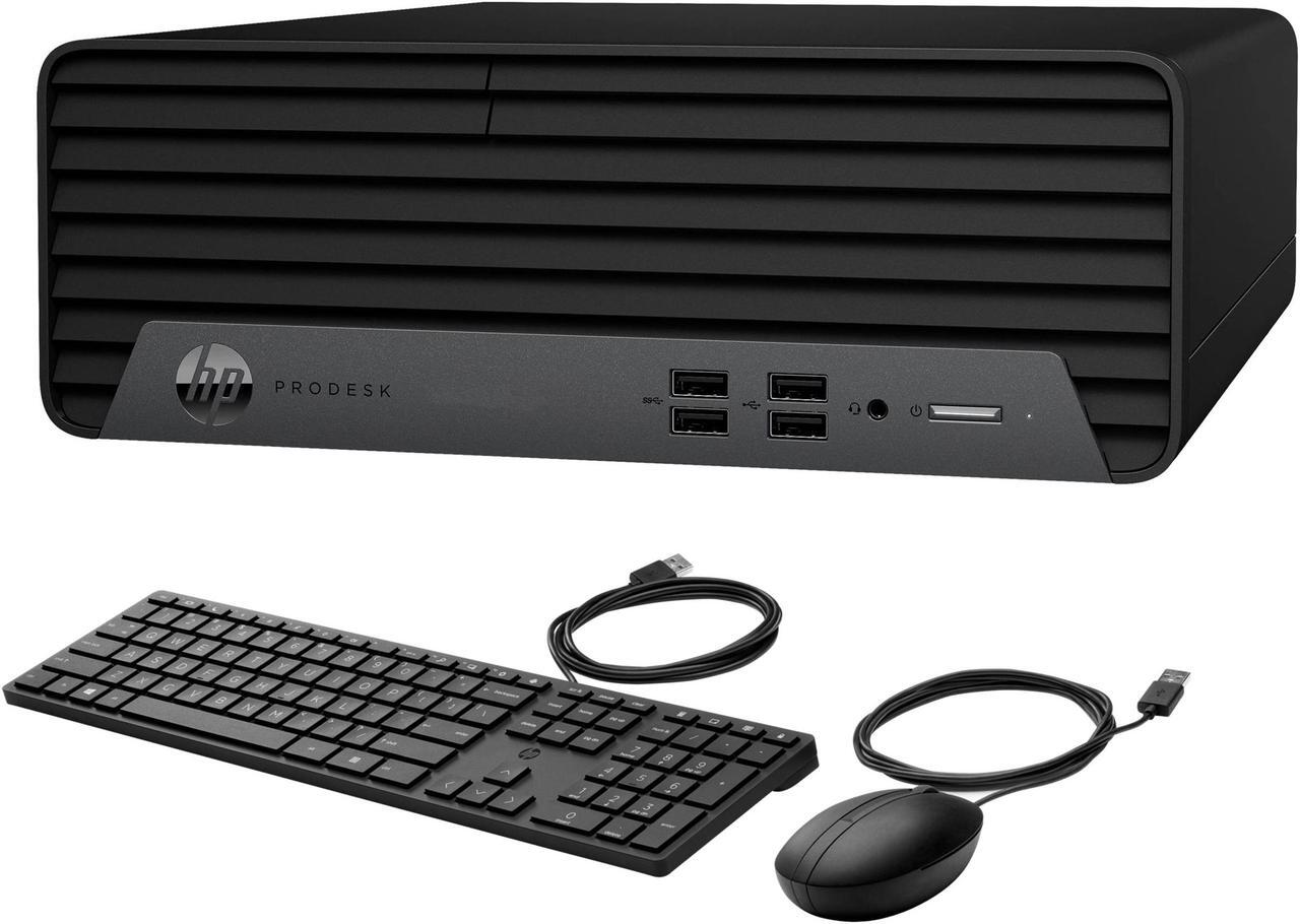 Alt view image 4 of 4 - HP ProDesk 400 G7 SFF Business Mini Desktop (Intel i5-10500 6-Core, 32GB RAM, 512GB PCIe SSD + 6TB HDD (3.5), Intel UHD 630, HDMI, USB 3.2, Display Port, Black, Win 10 Pro)