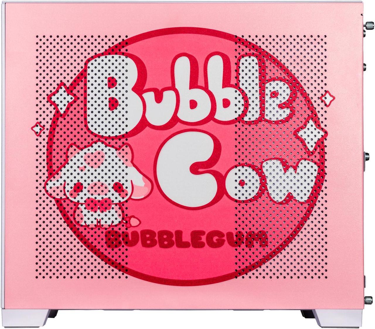 Alt view image 7 of 7 - Velztorm Bubble Cow Pink Limited Edition Gaming PC (AMD Ryzen 7 5700X 8-Core, 64GB RAM, 1TB M.2 PCIe SSD + 2TB 3.5 HDD, GeForce RTX 4060, WiFi 5, BT 5, Liquid Cooled 240mm, 850W, Windows 10 Pro)