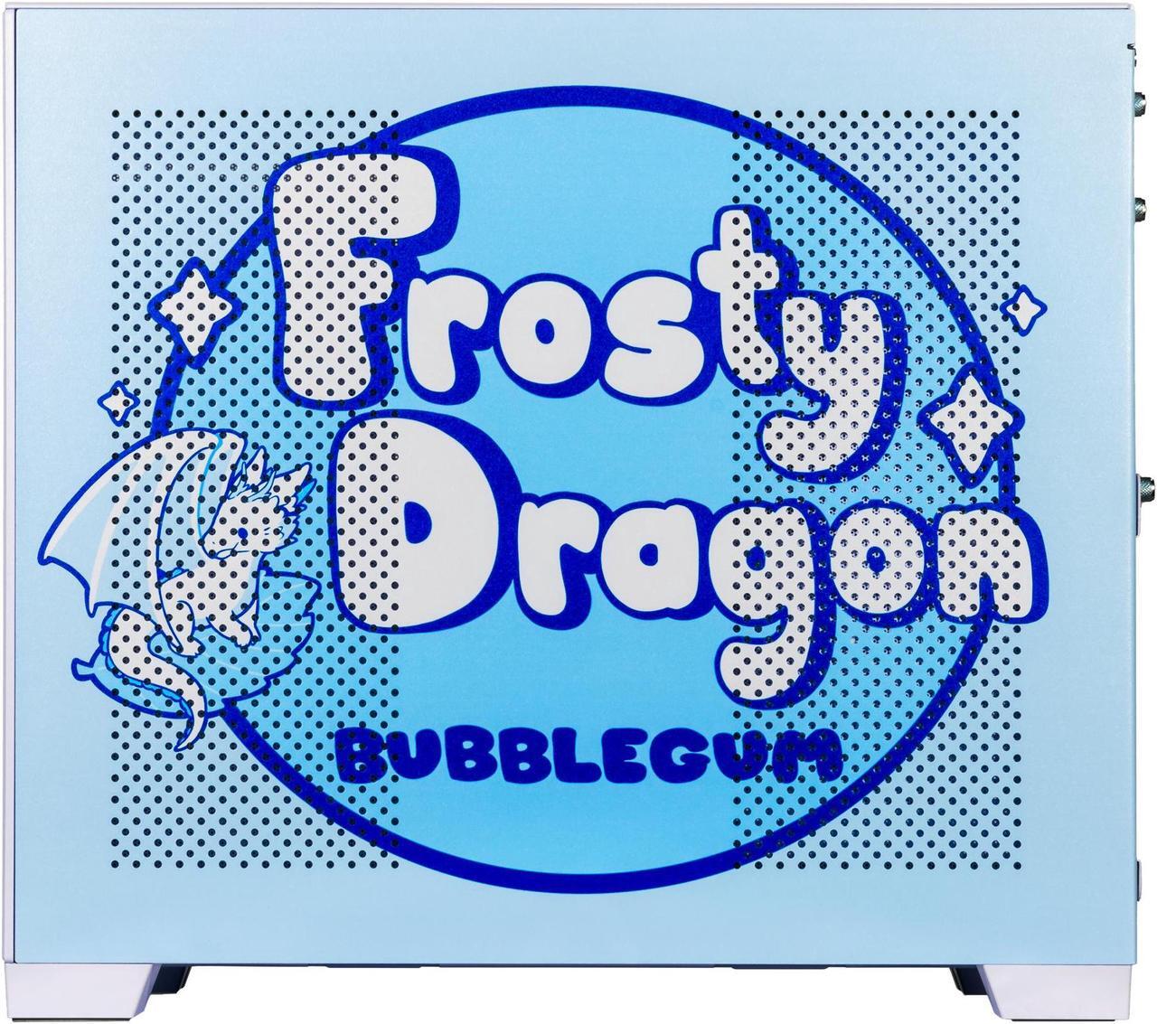 Alt view image 7 of 7 - Velztorm Frosty Dragon Blue Limited Edition Gaming PC (AMD Ryzen 7 5700X 8-Core, 32GB DDR4, 2TB PCIe SSD + 2TB  HDD, GeForce RTX 3070, WiFi 5, BT 5, Liquid Cooled 240mm, 850W, Win 11 Pro)